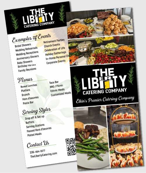 Brochure rack card design