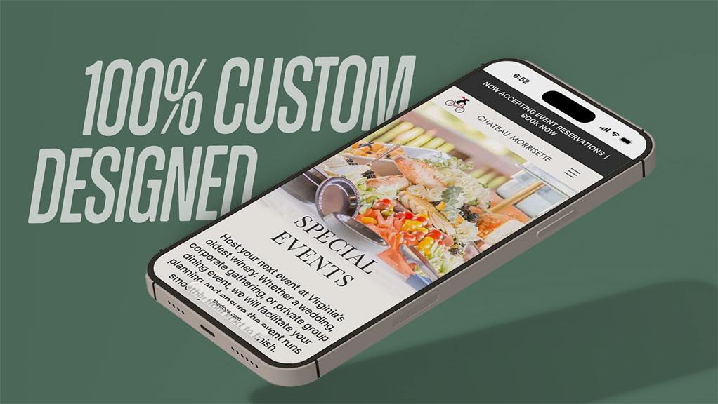 Custom web design and builds horizontal