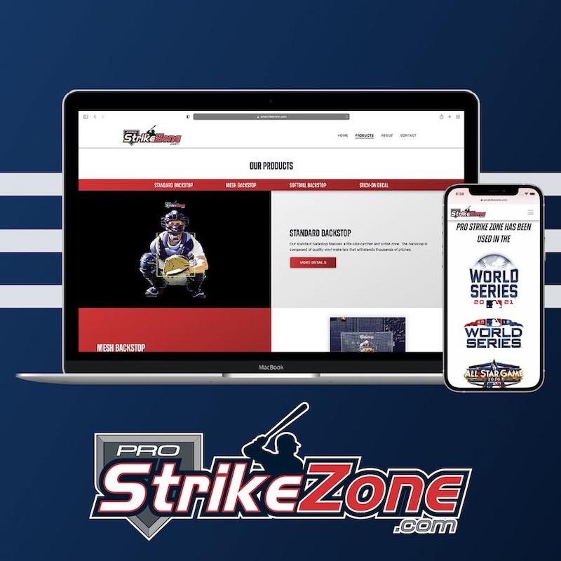 Pro Strike Zone website poster image