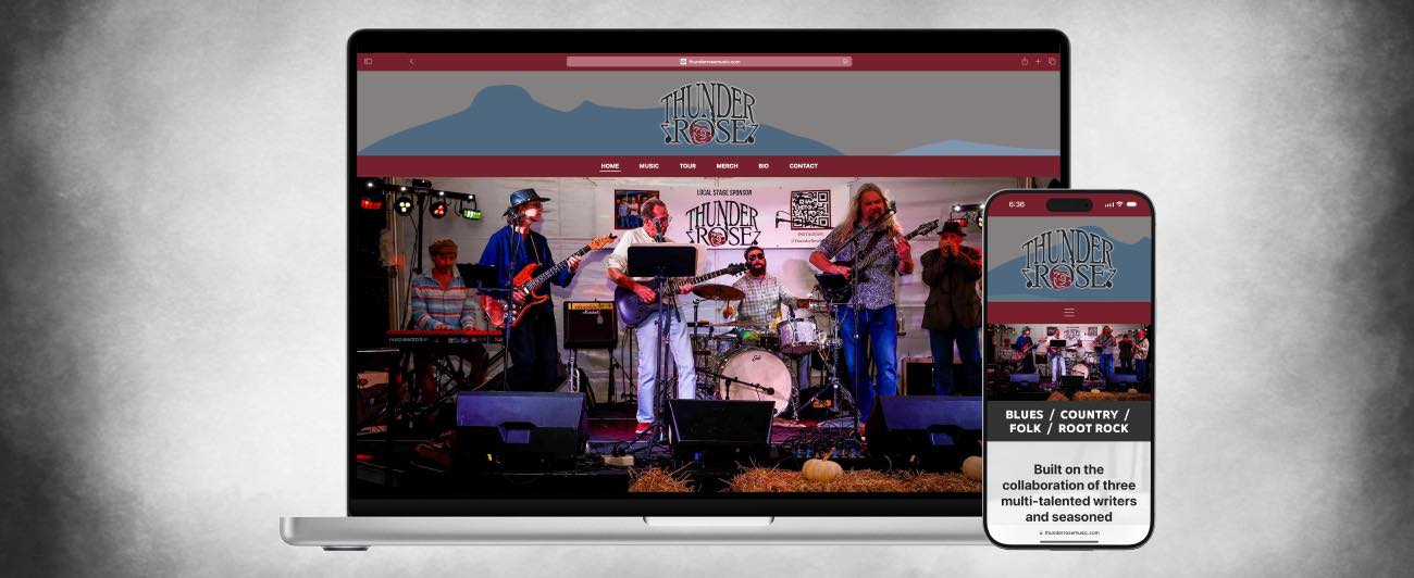 Thunder Rose Music hero image