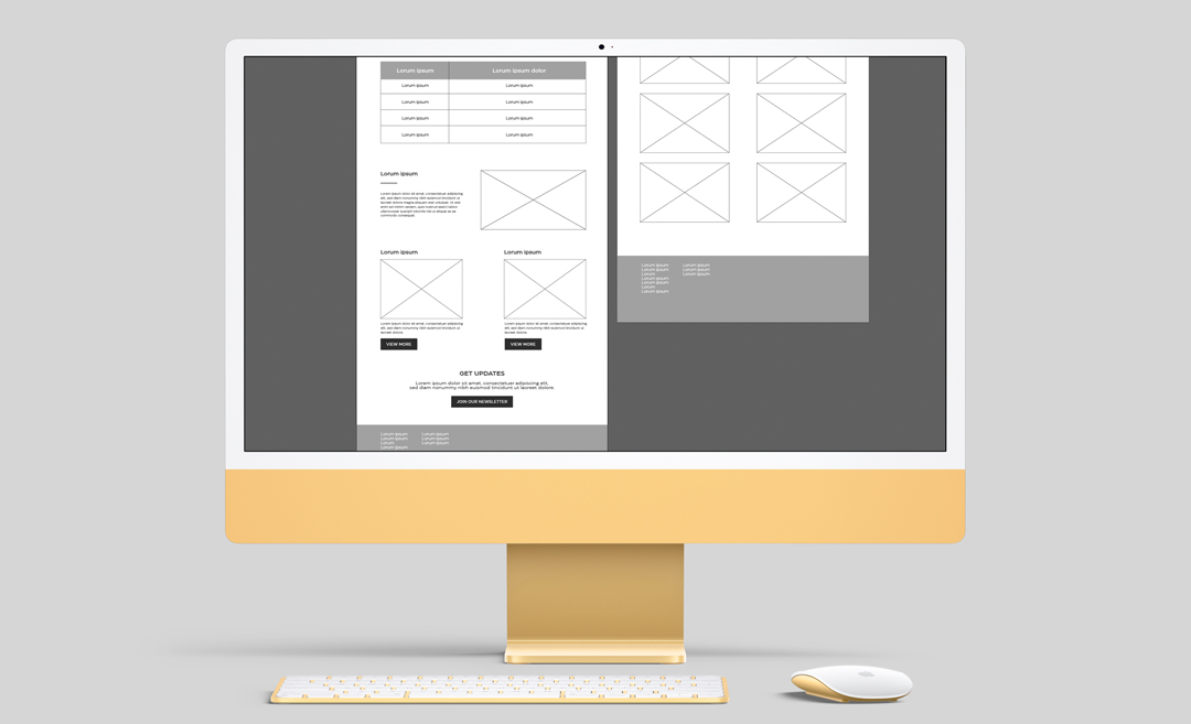 Yadkin Valley Marketing Wireframing Prototyping North Carolina